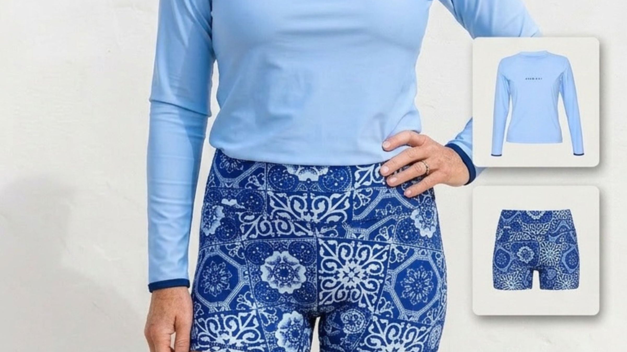 Swim shorts outfit ideas (beach to coffee)