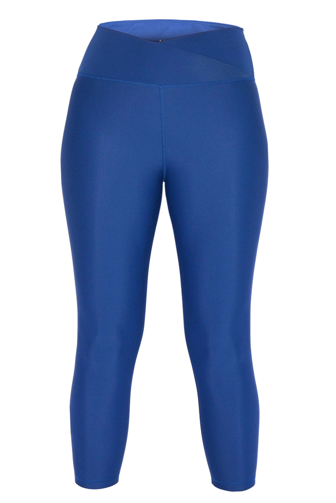navy blue swim leggings