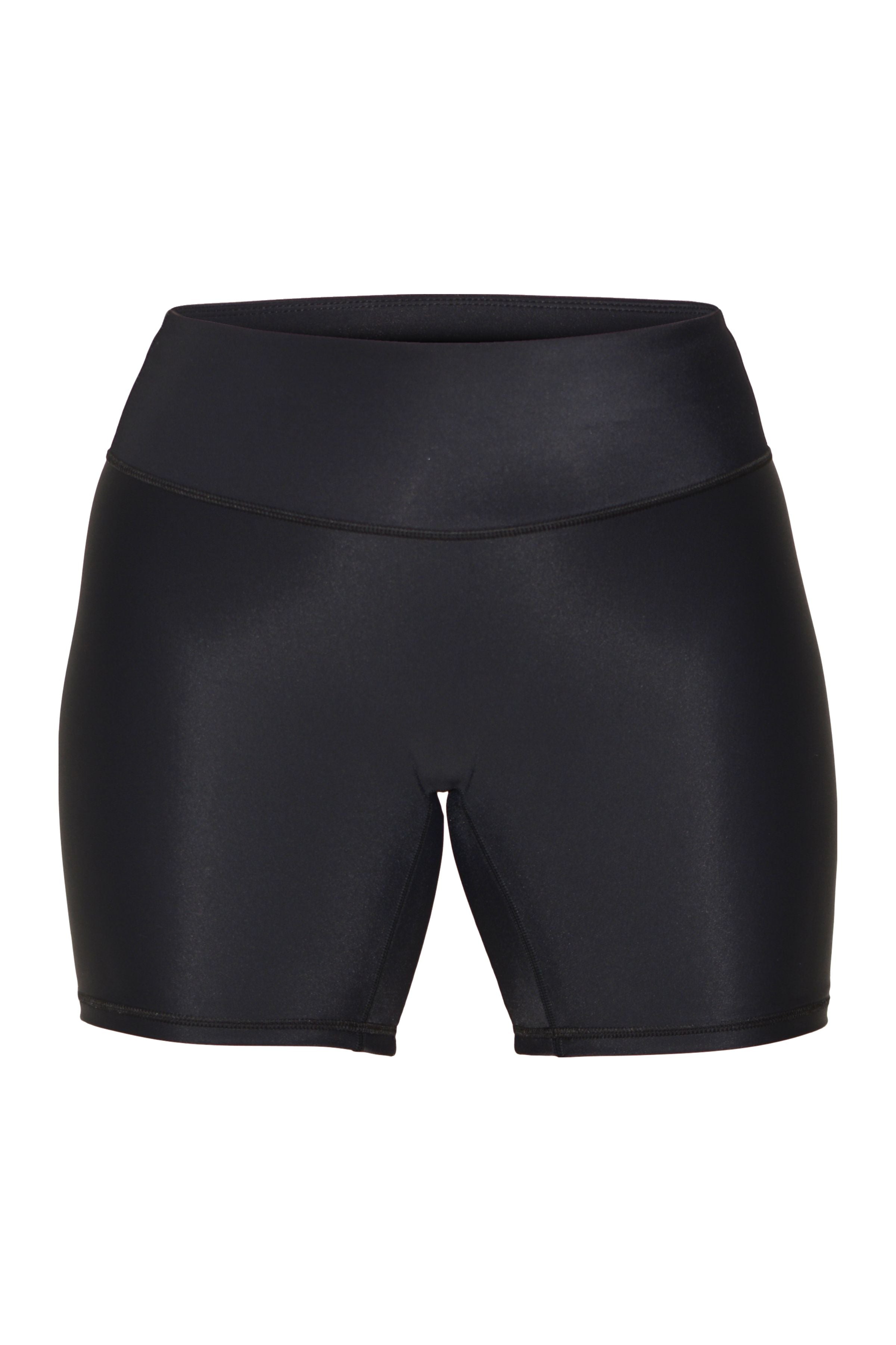 andavi black long leg swim shorts