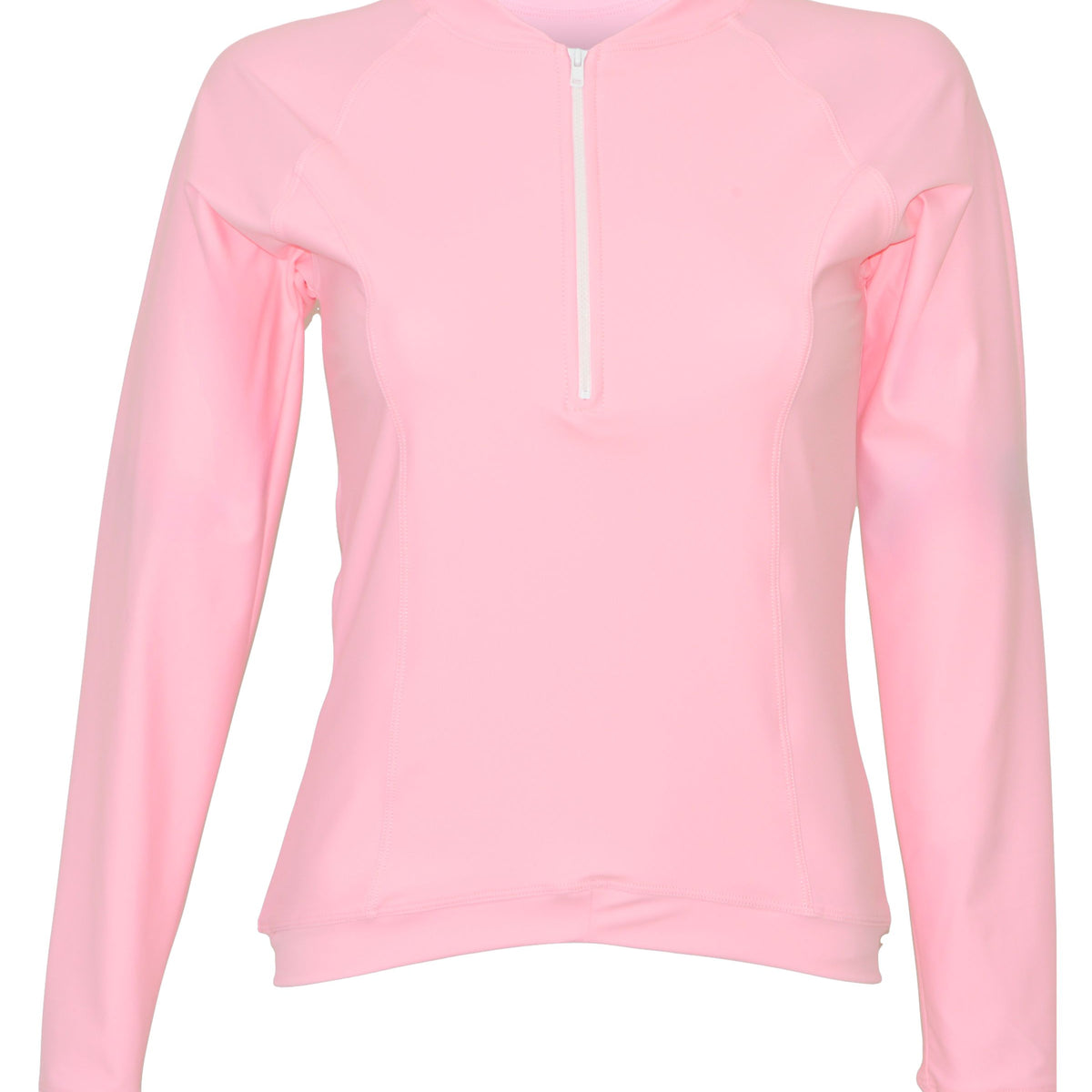 UPF50+ Long Sleeve Front Zip Rash Guard | Andavi Swim