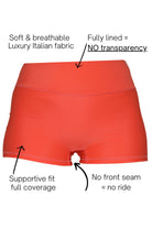 coral swim active shorts sample