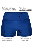 dark blue navy swim active shorts sample