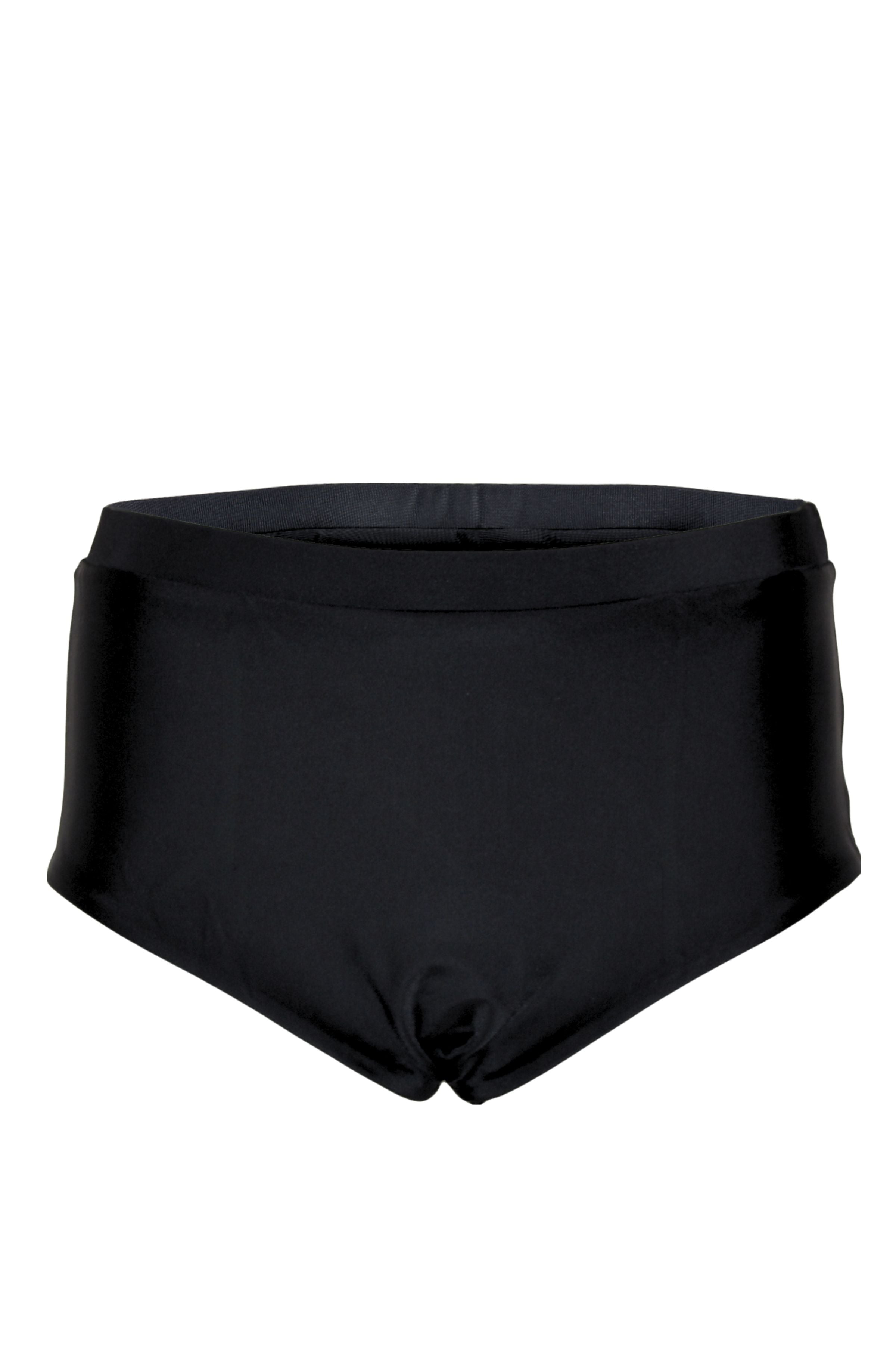 full coverage bikini bottom black andavi swim